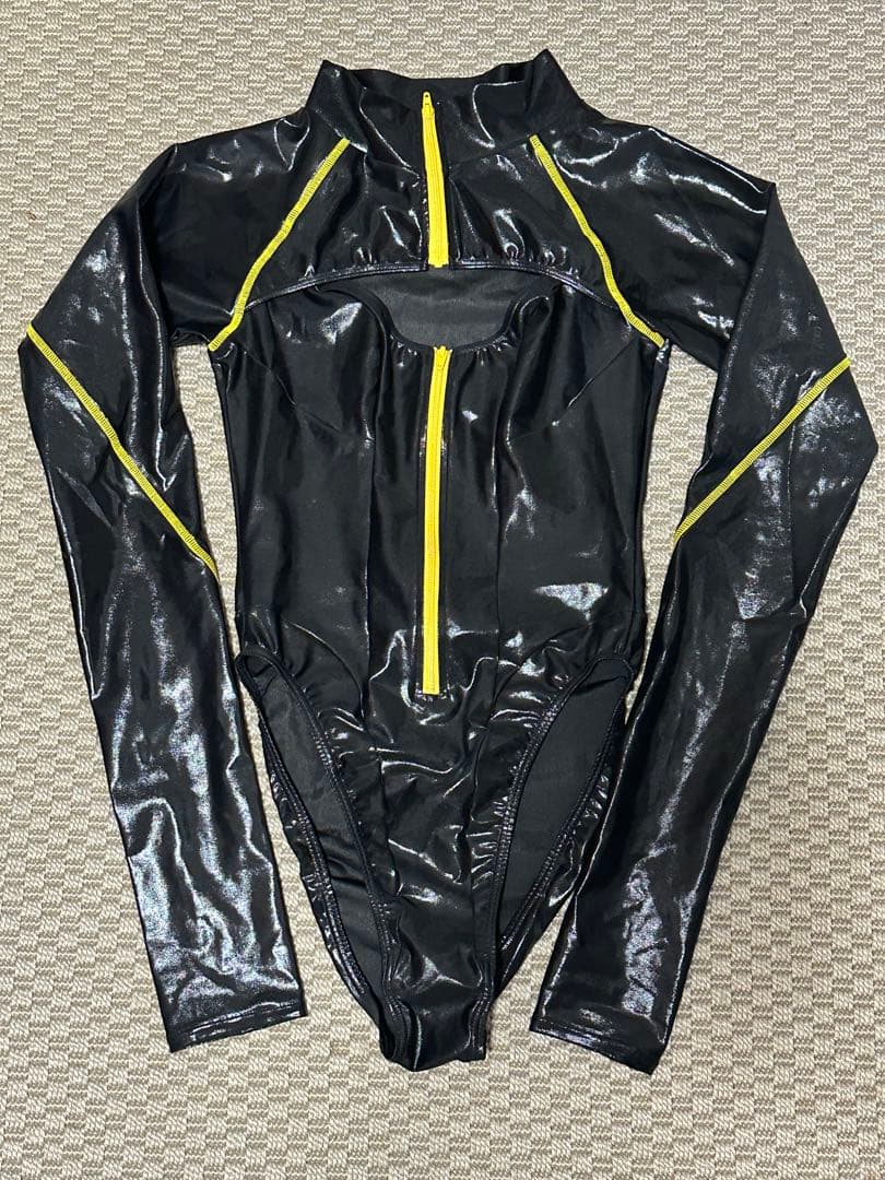 【パルフェット】ロングスリーブハイネックボディスーツ/SGS XL