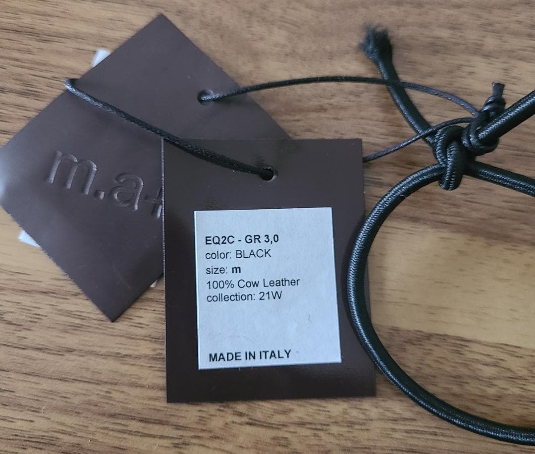 m.a+ エムエークロス レザー クロス スタッズ ベルト