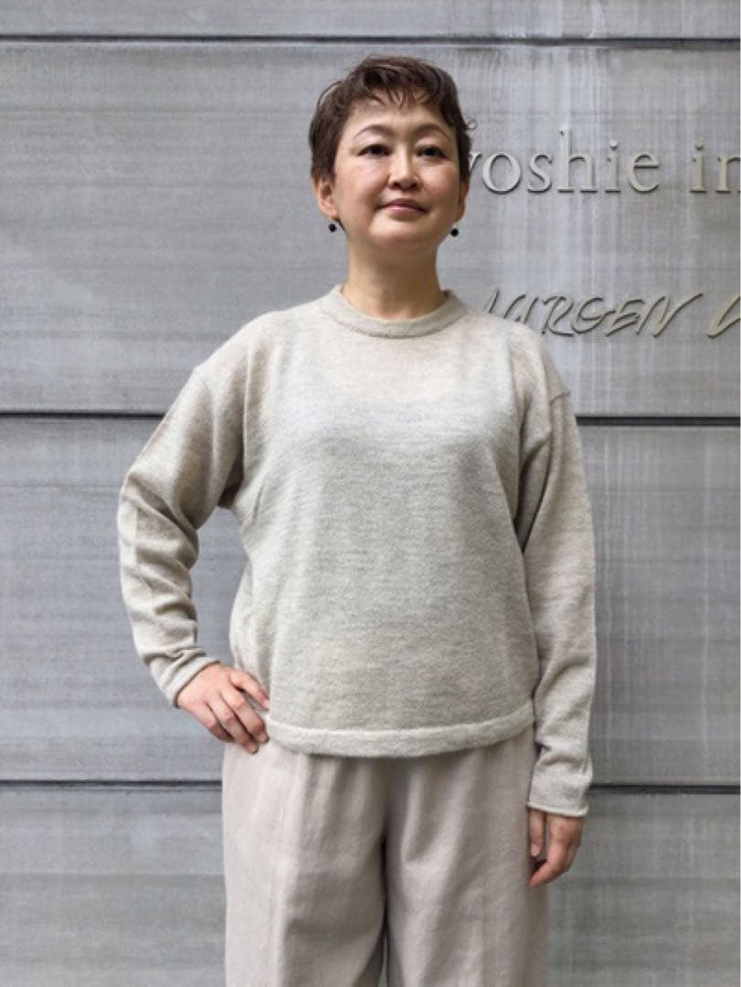 ババグーリ2022リャマのニット　ヨーガンレール