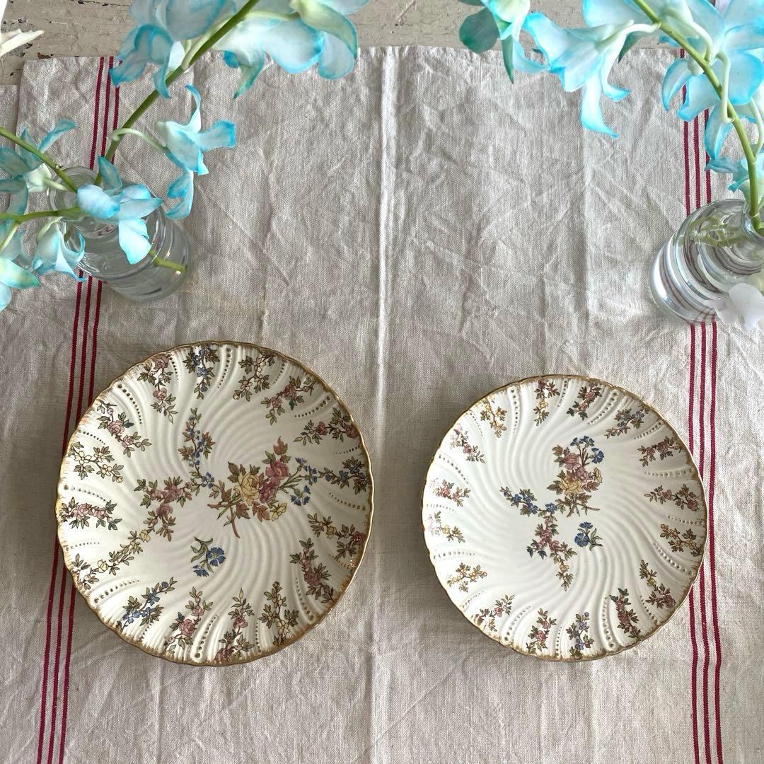 Sarreguemines　ルイ15世　プレート　フランスアンティーク【G】