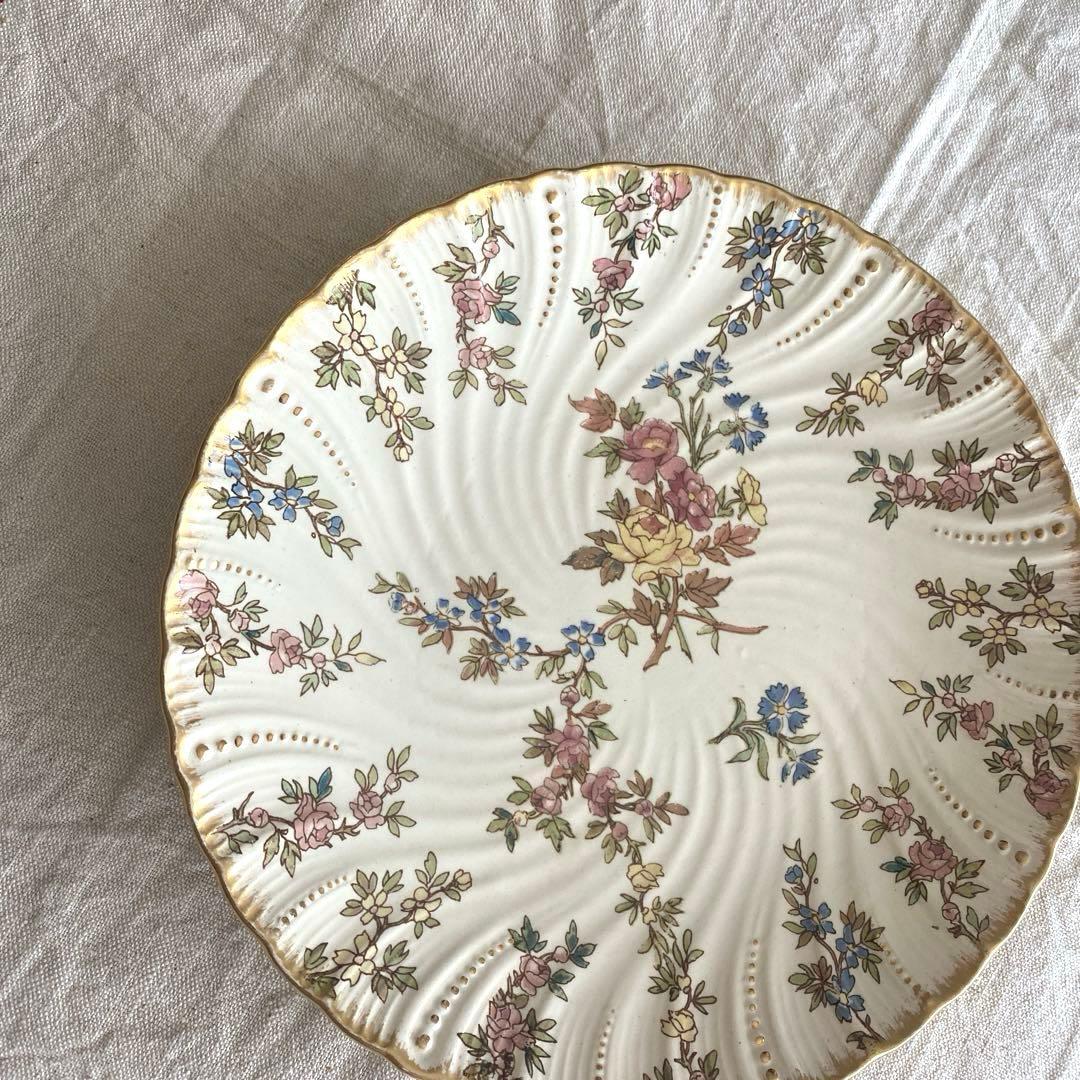 Sarreguemines　ルイ15世　プレート　フランスアンティーク【G】