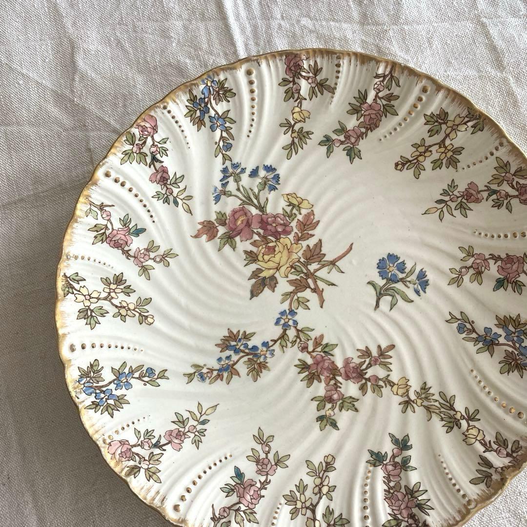 Sarreguemines　ルイ15世　プレート　フランスアンティーク【G】