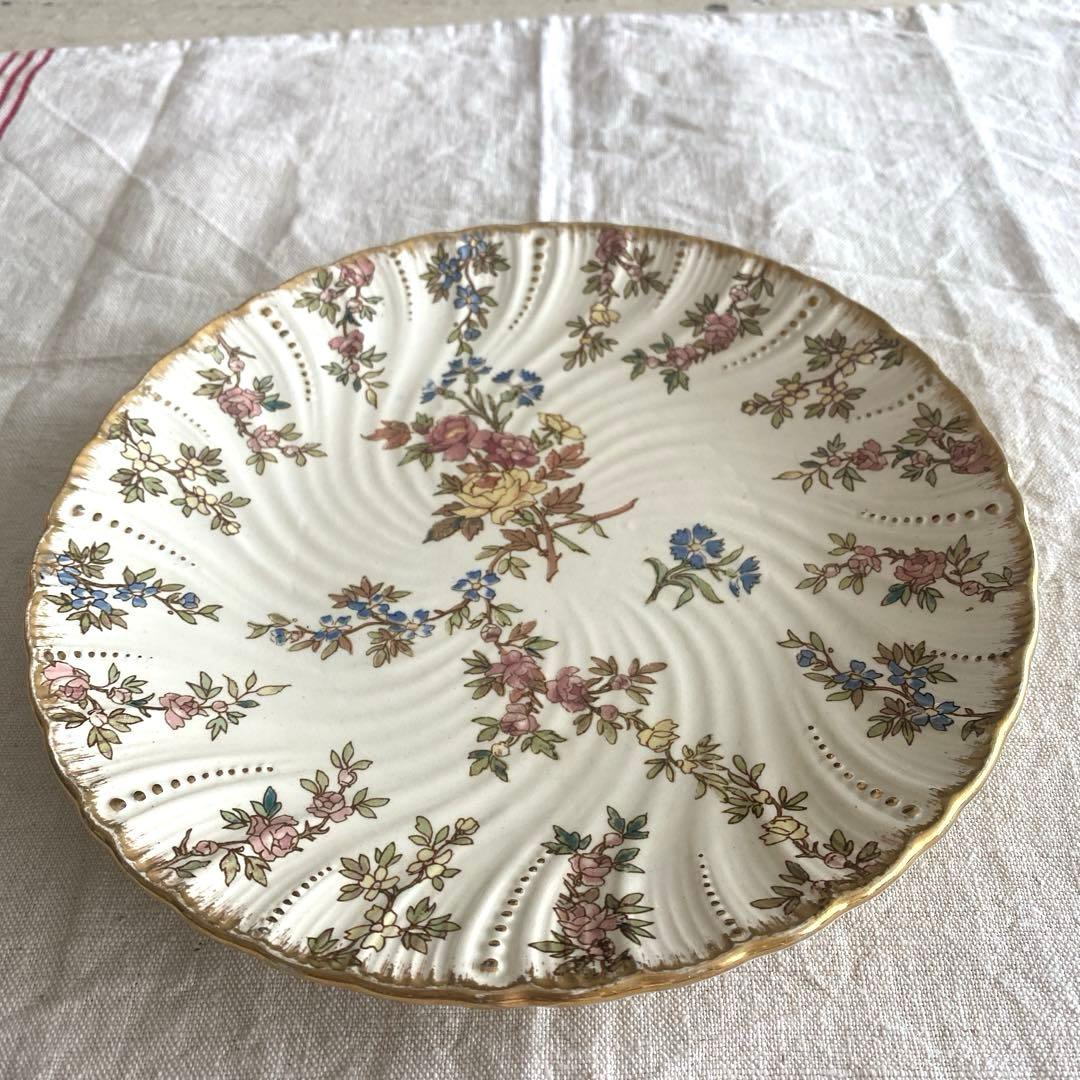 Sarreguemines　ルイ15世　プレート　フランスアンティーク【G】