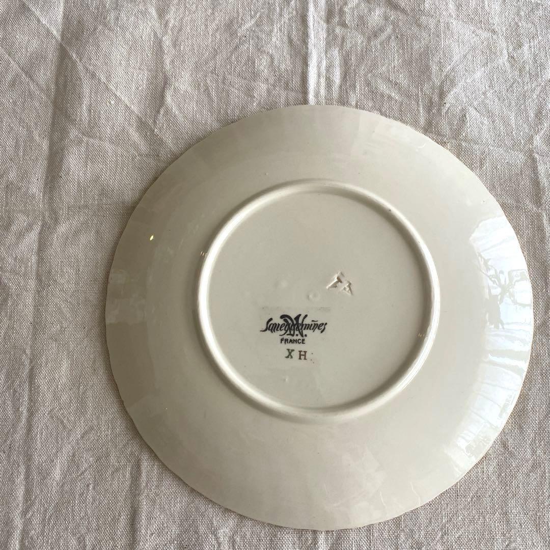 Sarreguemines　ルイ15世　プレート　フランスアンティーク【G】