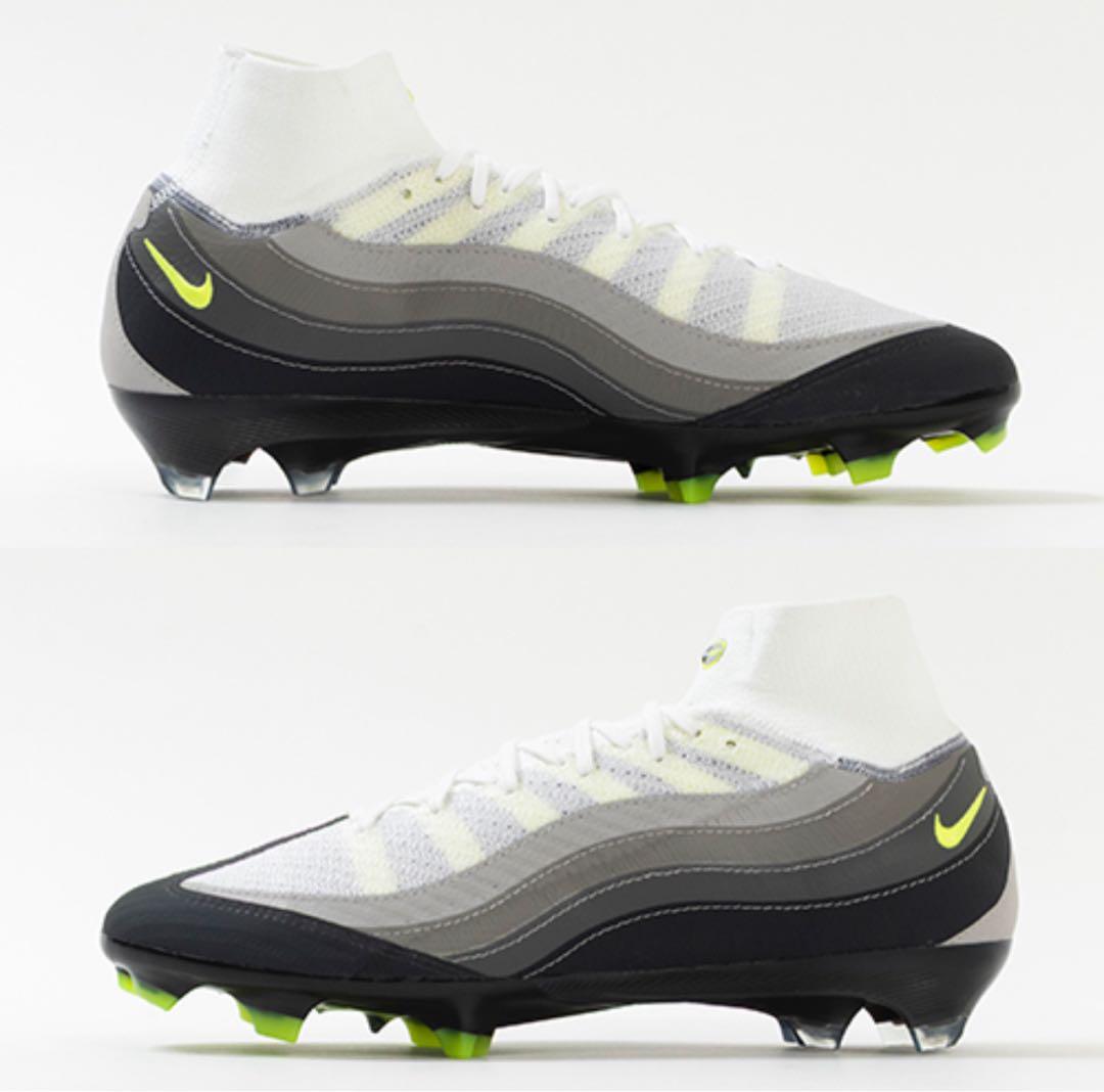 nike マーキュリアル　スーパーフライ10エリート　エアマックス95 SE