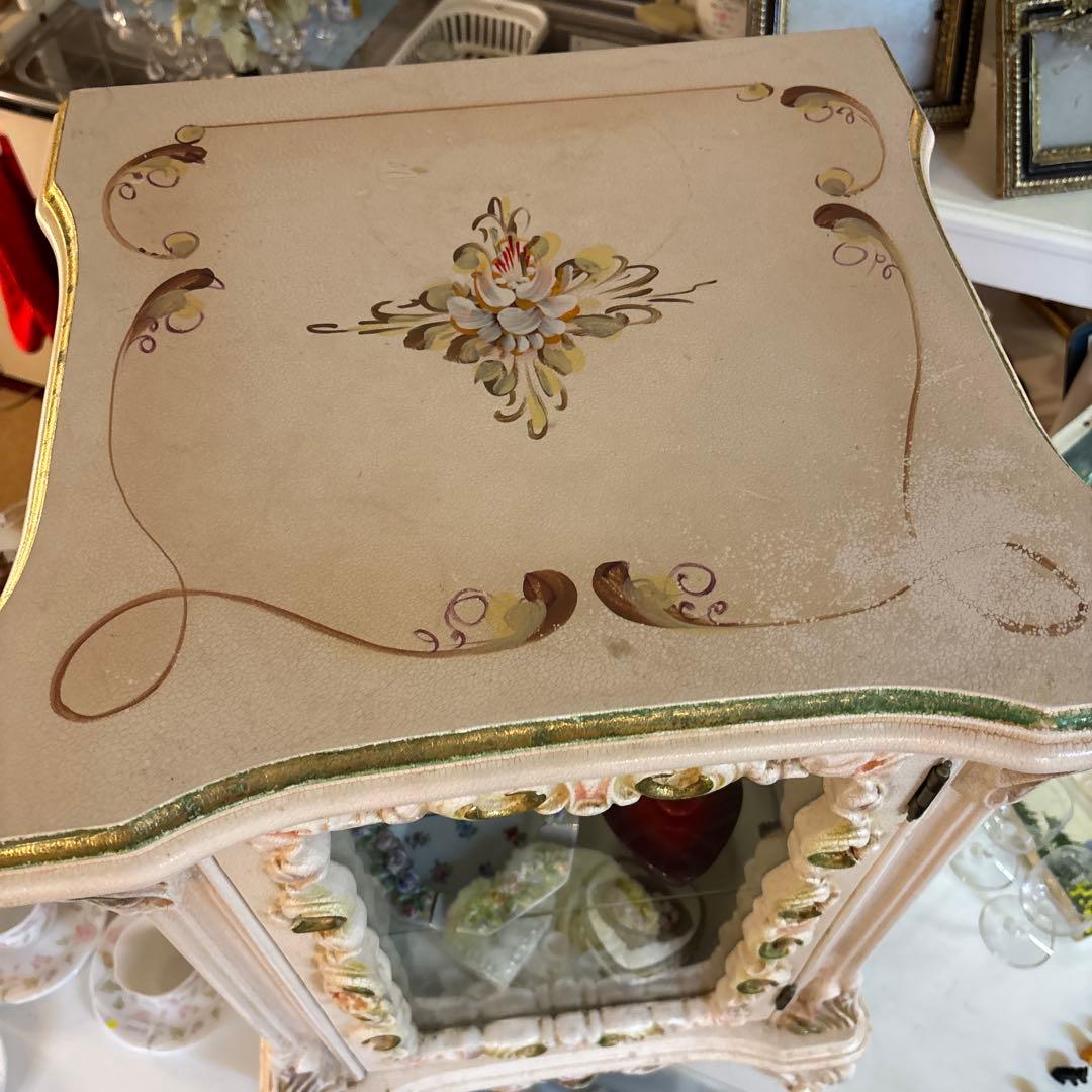 ロココ調　輸入家具　姫系プリンセスキャビネット