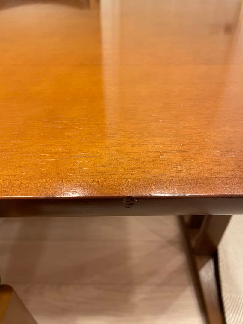 カリモク60 ｜ダイニングテーブル130 2本脚 天然木 ｜たのメル便