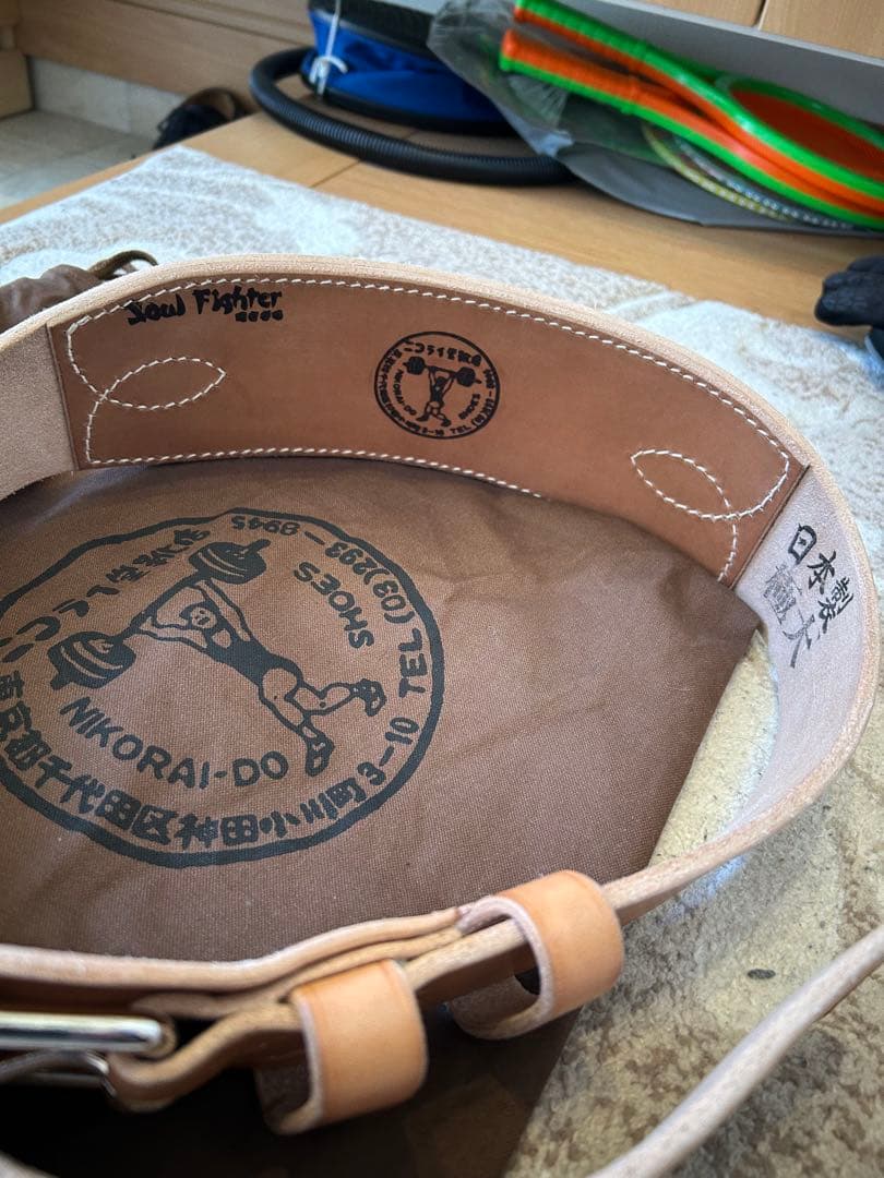 【処分価格美品】ニコライ堂プレミアムベルト　XLサイズ　極大