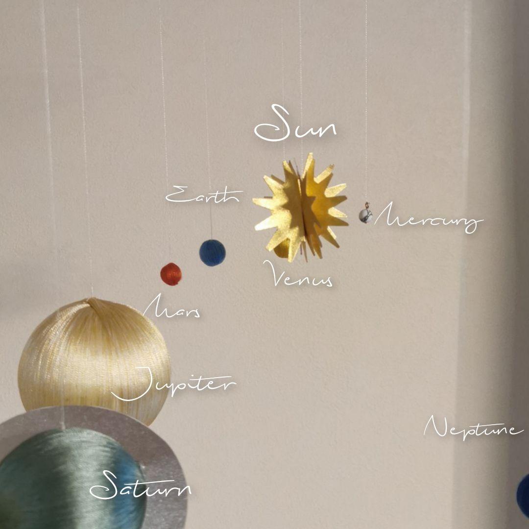 太陽系モビール 宇宙 注文ページ