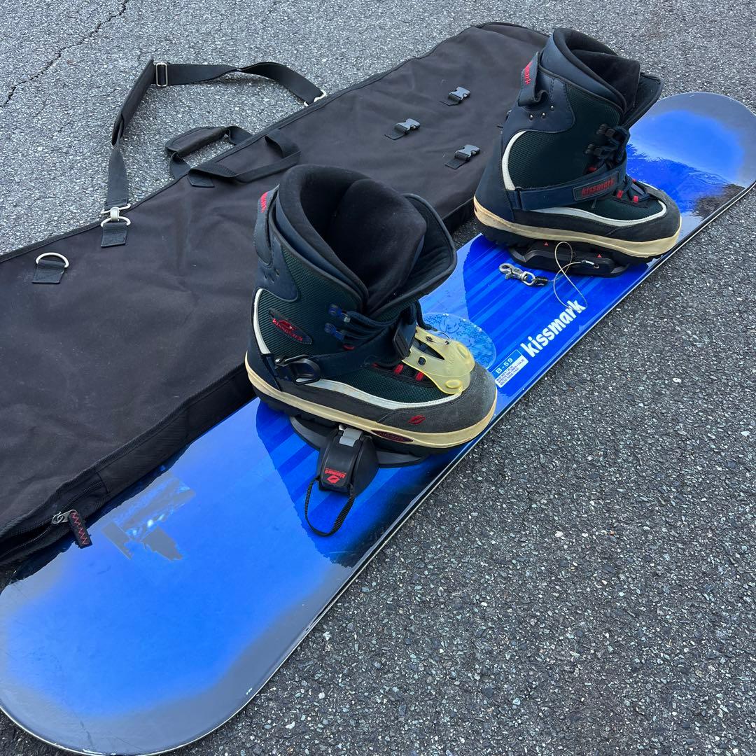 KISSMARK 　スノーボード　ビンディング　　ブーツ 158cm 28cm