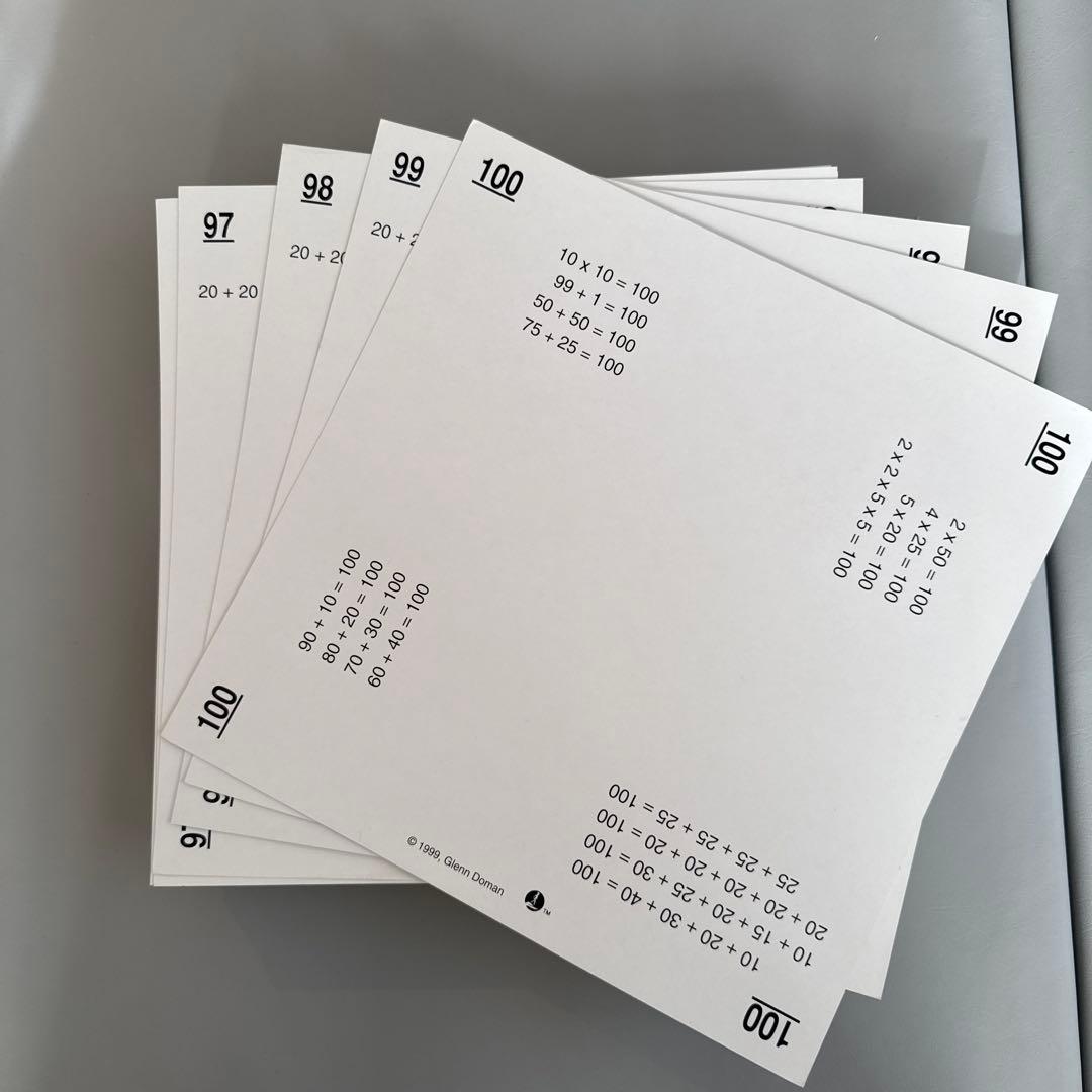 ドーマン博士のドッツカード　本2冊　DVD2枚
