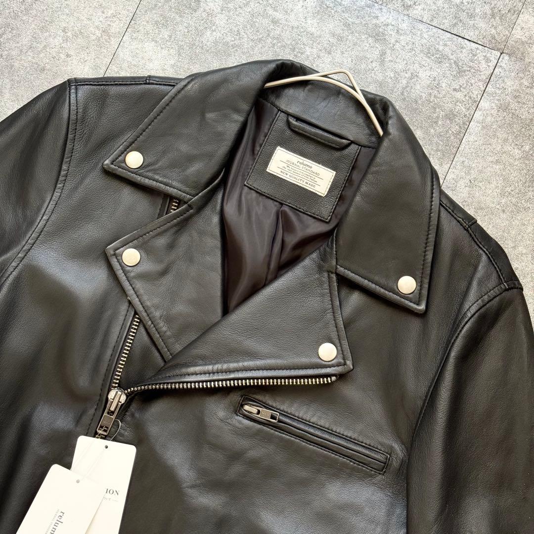 【新品未使用タグ付き】ジャーナルスタンダード レザージャケット ダブルライダース