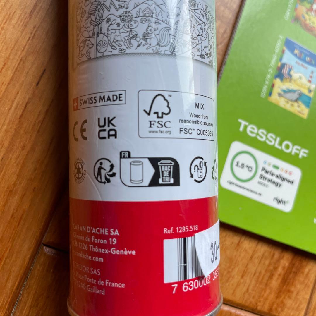 スイス　色鉛筆と塗り絵　18COLOR