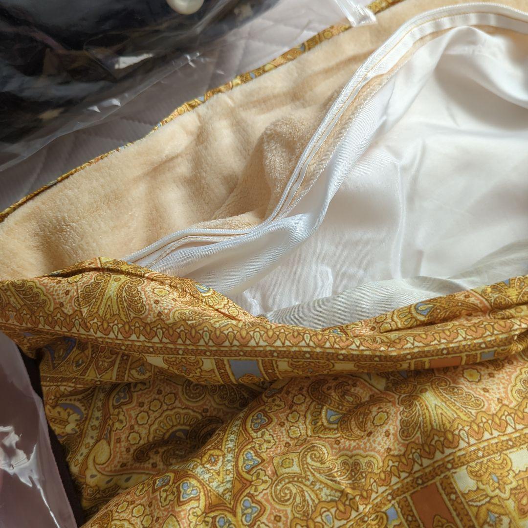 ジャパネット　西川枕？クッション？　西川あったかい布団掛けカバー　くつろぎ着