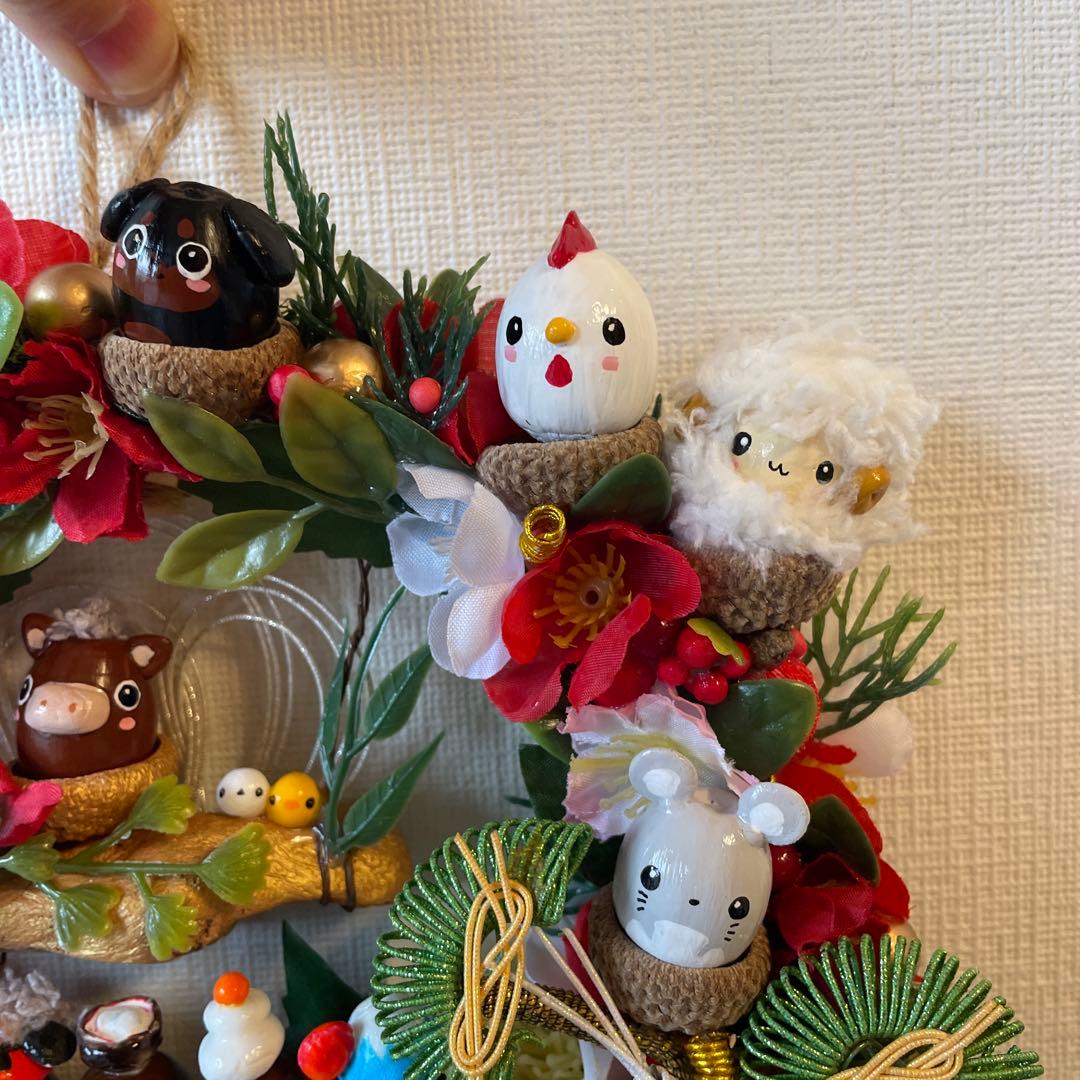 【一点もの】としごママさま専用☆1月の飾り