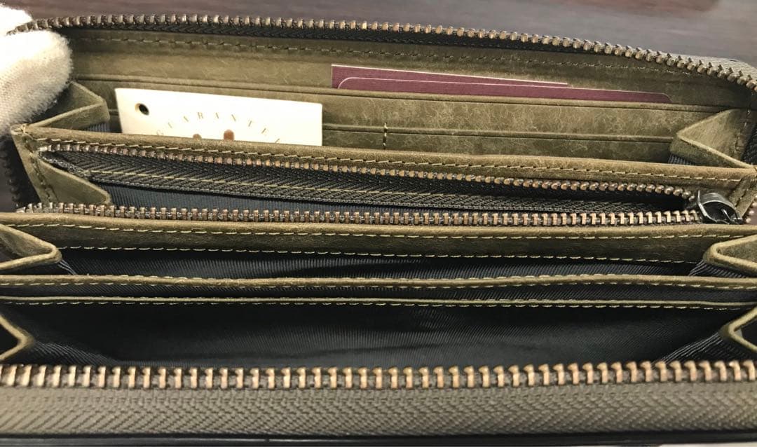 【新品・未使用】バギーポート 長財布 ラウンドファスナー メンズ