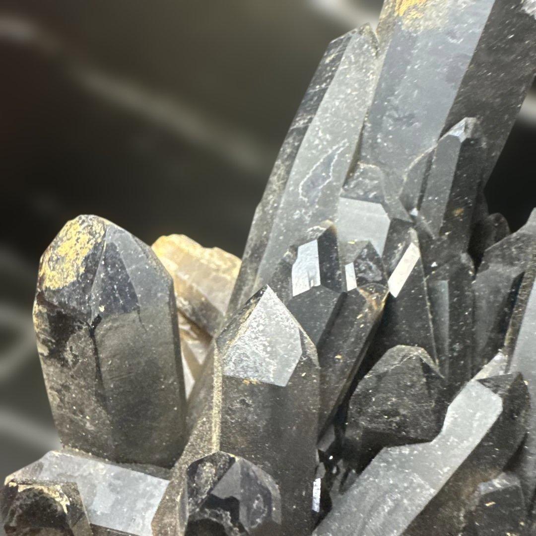 モリオン クラスター 黒水晶 原石 浄化 魔除け 強力守護 天然石