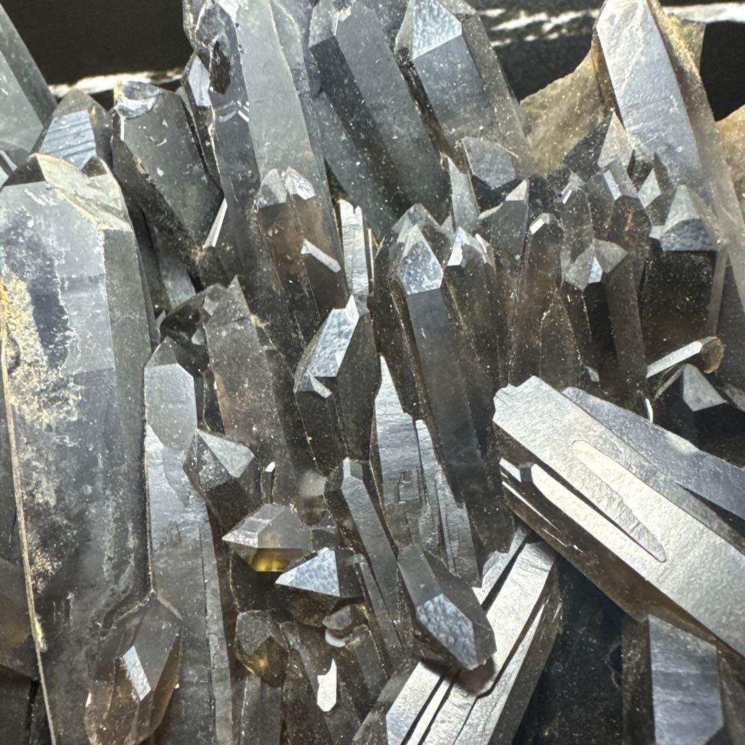 モリオン クラスター 黒水晶 原石 浄化 魔除け 強力守護 天然石