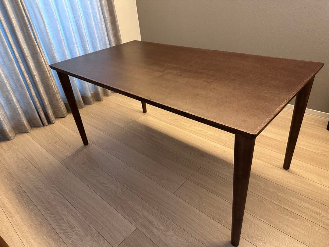 【カリモク60】ダイニングテーブル 幅150cm D36544モカブラウン