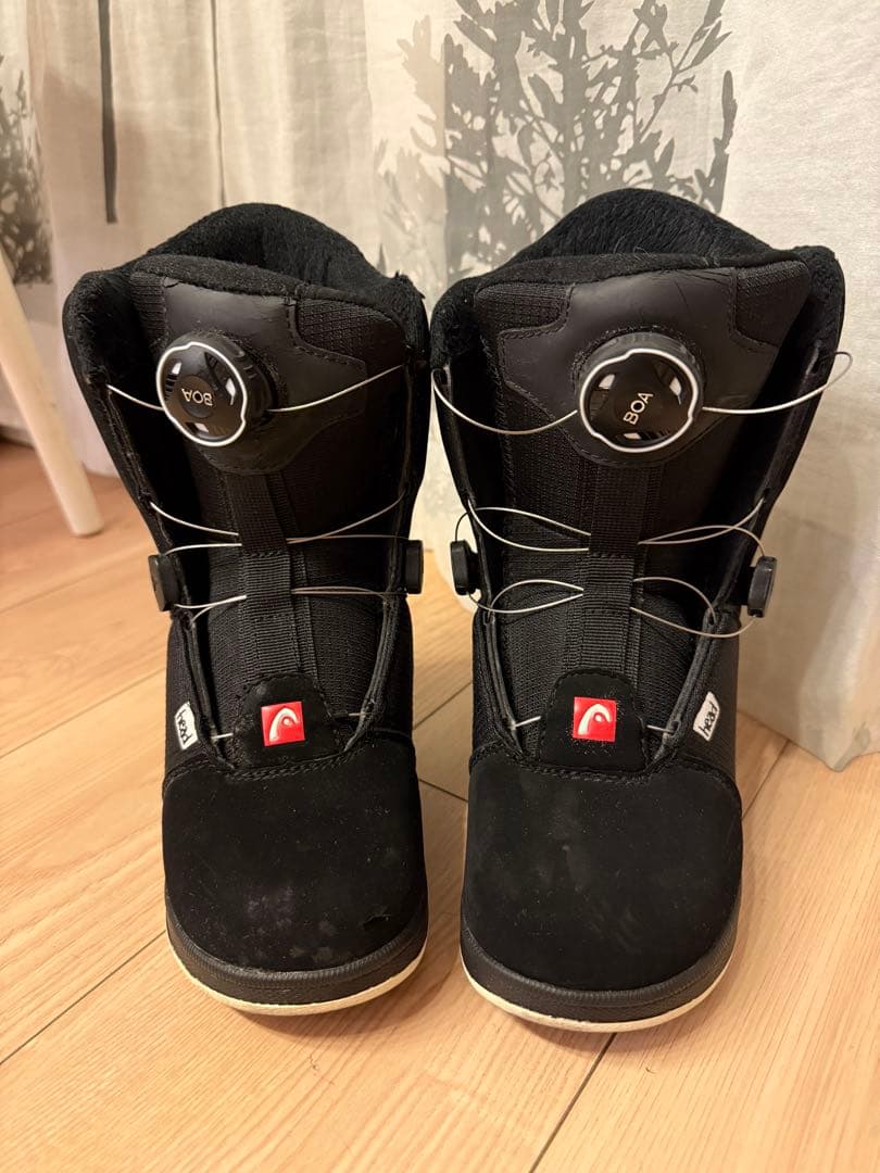 美品 スノーボードブーツ キッズ 子供用 黒black 18.5~19.5cm