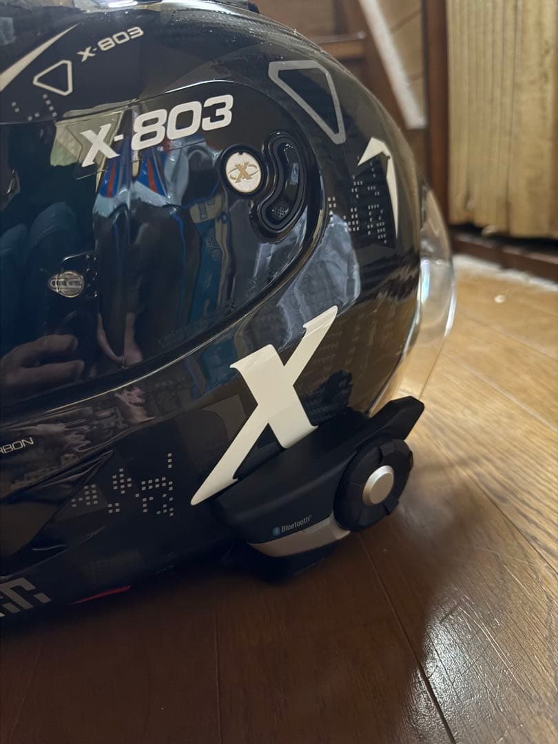 X-lite X-803 ウルトラカーボン　SENA 20s EVO付き