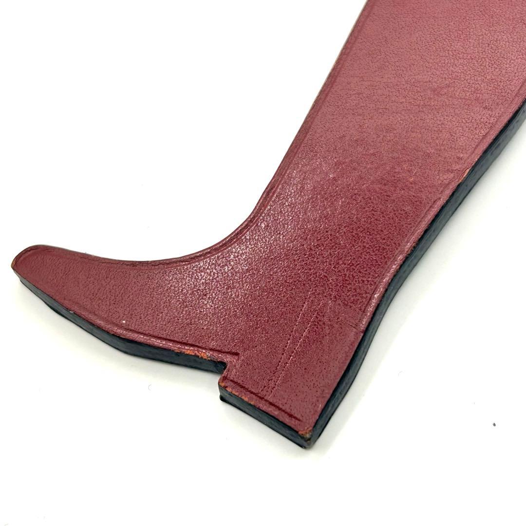 エルメス　Hermès　赤 ブーツ　靴　くつ　キーホルダー