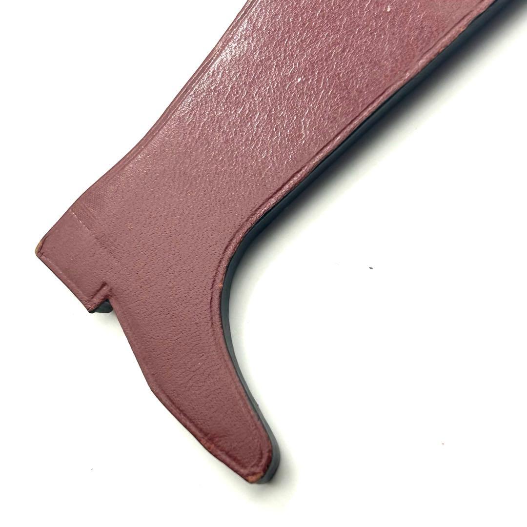 エルメス　Hermès　赤 ブーツ　靴　くつ　キーホルダー