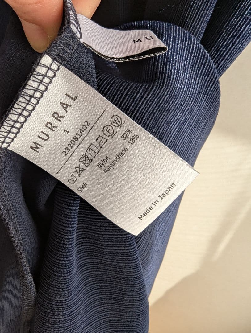 MURRAL 24秋冬 Ivy long sleeve dress ミューラル