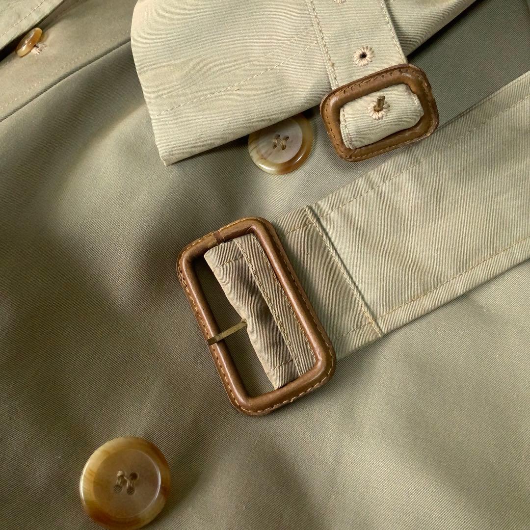 GRENFELL グレンフェル トレンチコート 38 カーキ 英国製ケンジントン