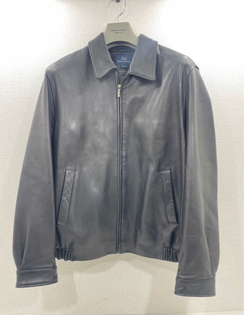 【極希少】 BROOKS BROTHERS 346 シングルライダースジャケット
