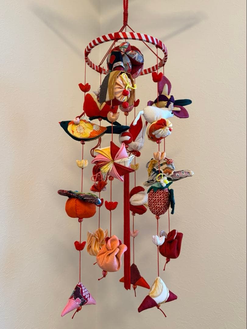 つるし雛　No.189・ひな祭り・桃の節句・さげもん吊るし飾り・初節句飾り