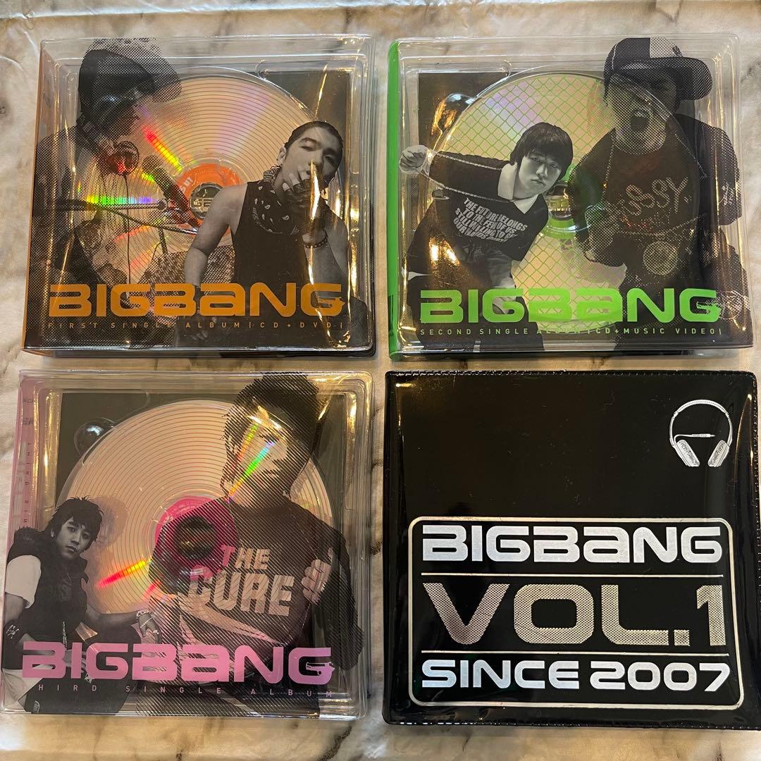 BIGBANG 1st 2nd 3rd シングル　VOL.1 アルバム　激レア