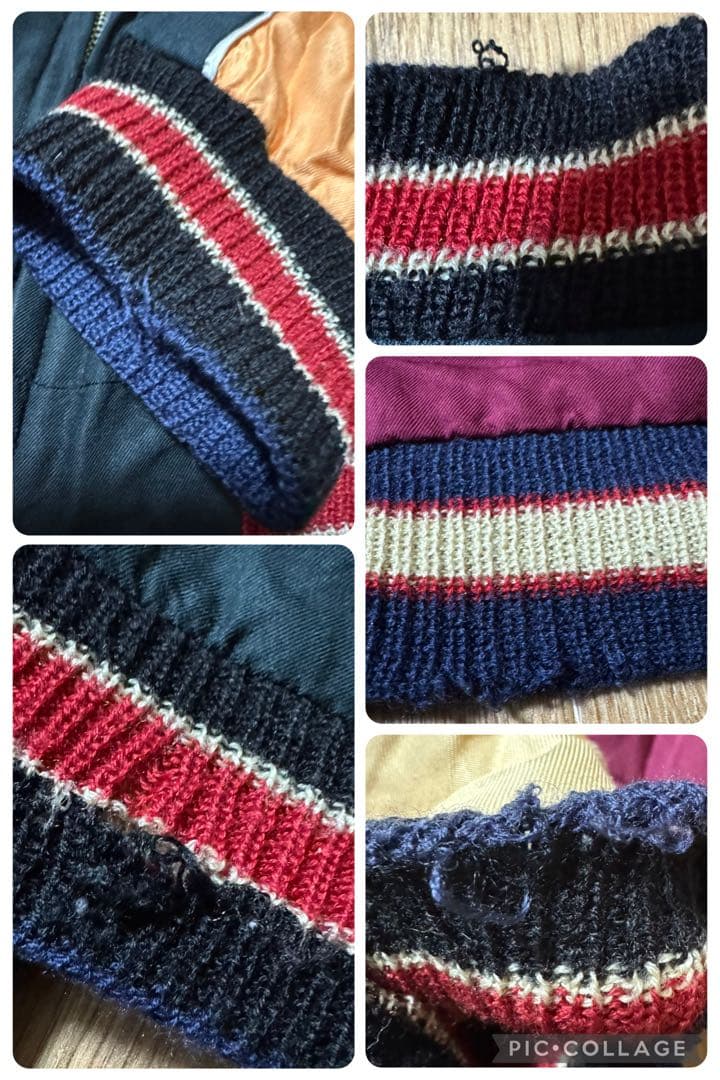 東洋 リバーシブル スカジャン スーベニアジャケット 日本地図 鷹 Mサイズ