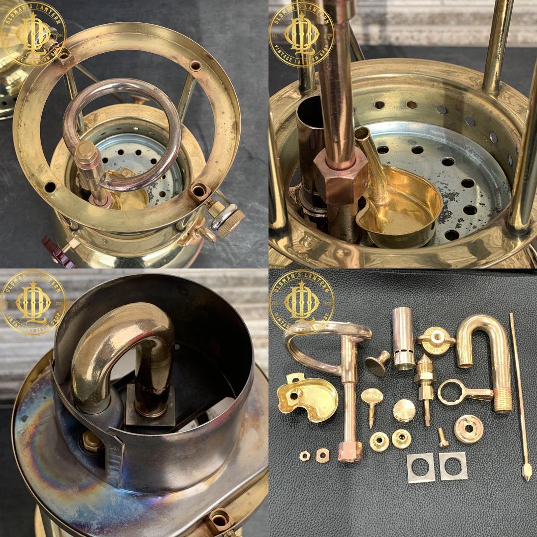 【初期モデル】OPTIMUS 1200 M 真鍮 予熱バーナー レバー式