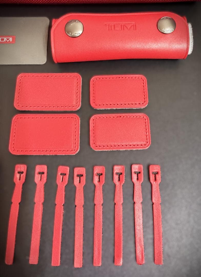 ★★★TUMI アクセントキット パーツ レッド★★★（未使用・送料込み）