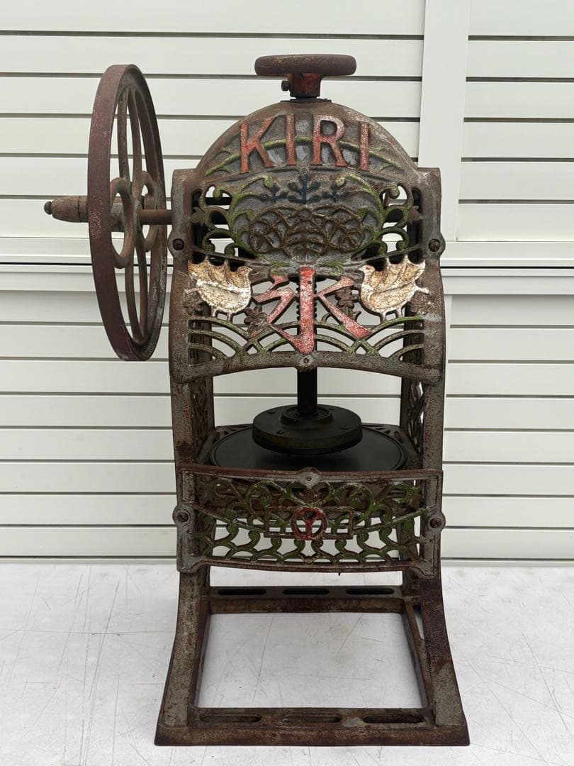 昭和レトロ　かき氷機