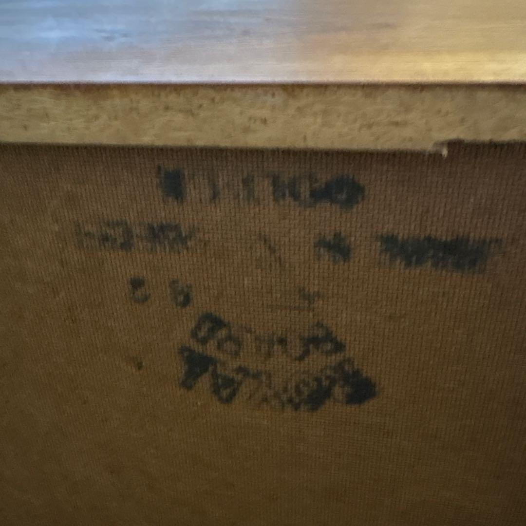 デンマーク製　北欧ヴィンテージ チーク材　5段チェスト