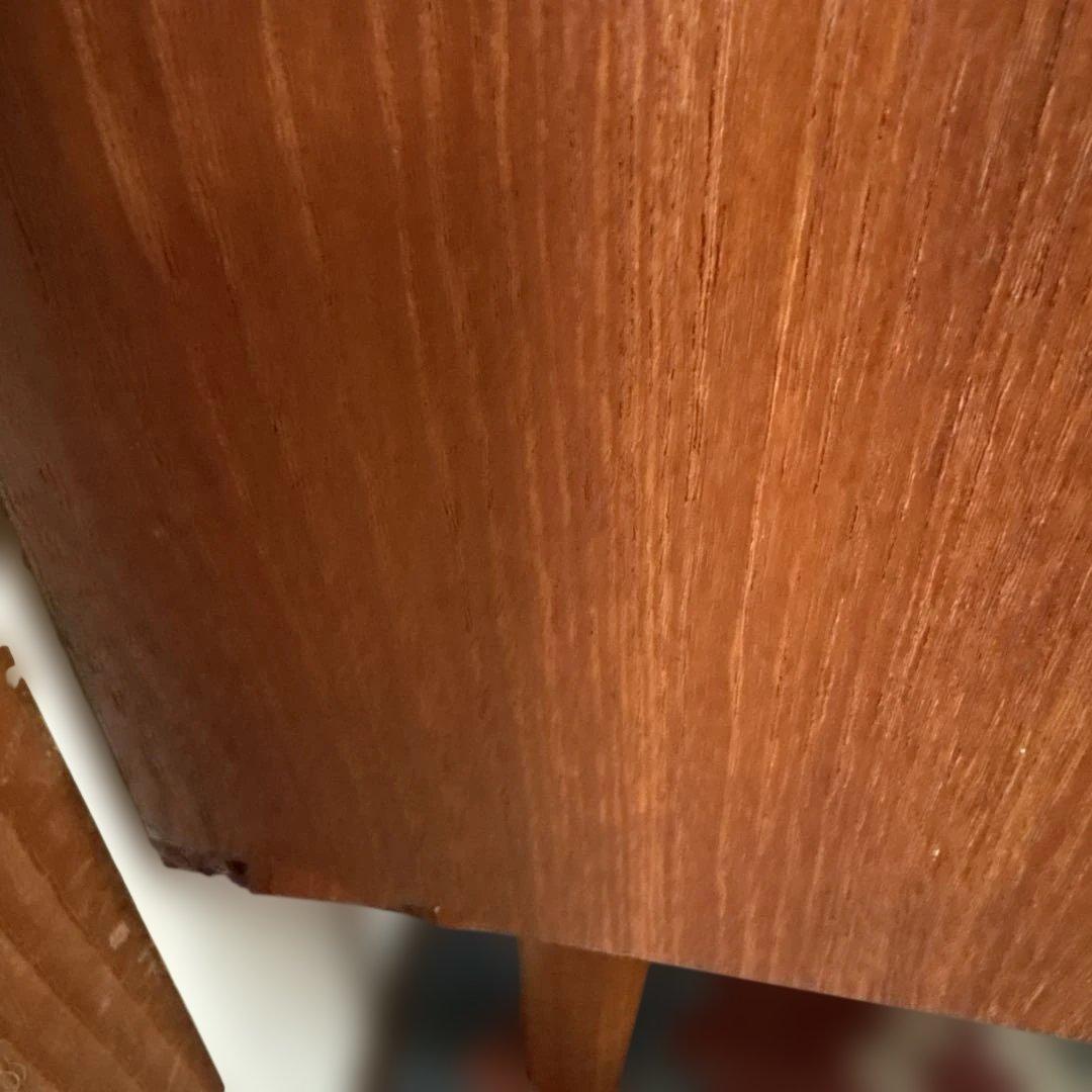 デンマーク製　北欧ヴィンテージ チーク材　5段チェスト