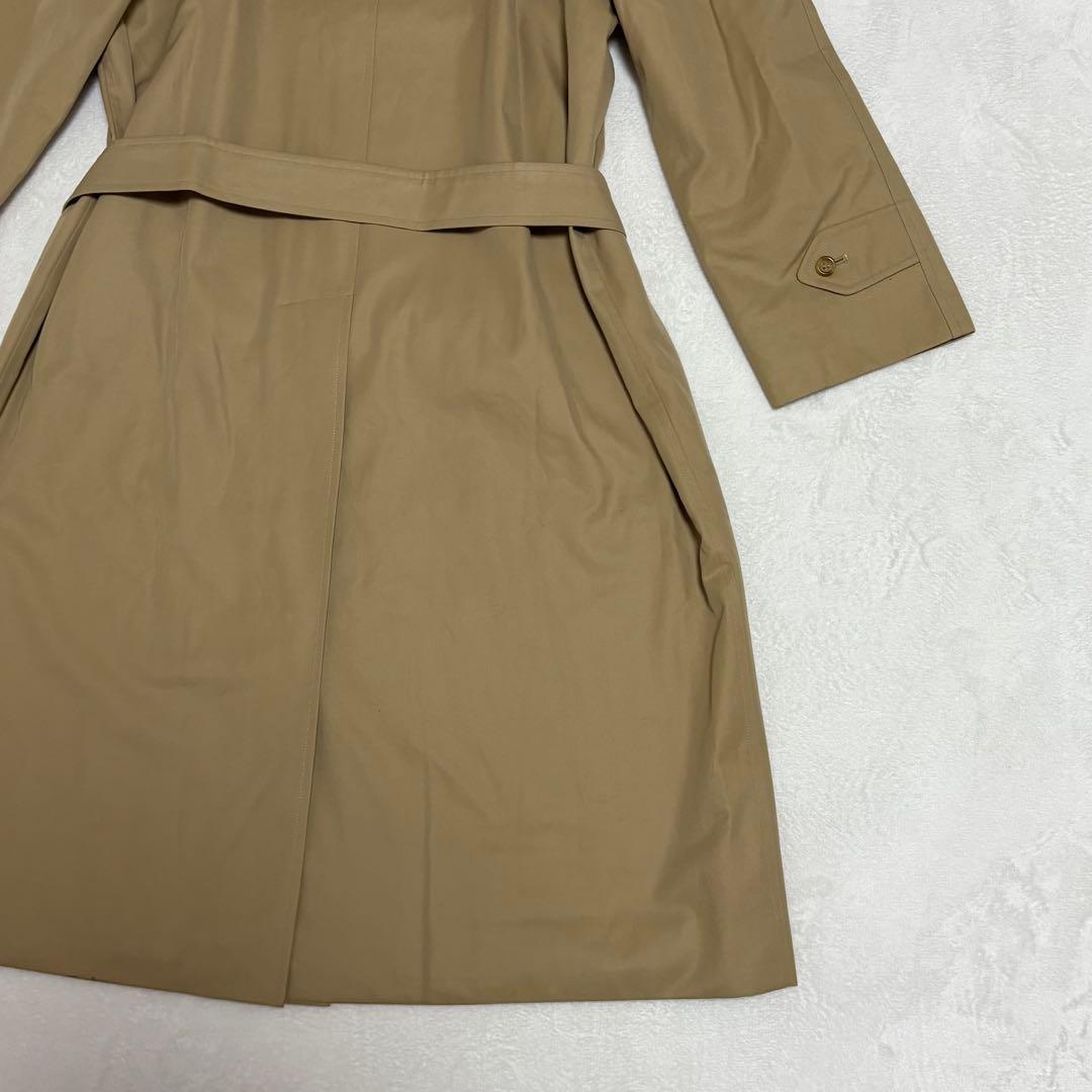 Burberry's ノバチェックベルト付き ステンカラーコート ベージュ