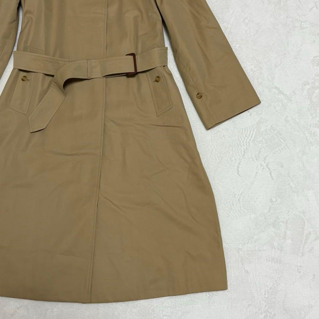 Burberry's ノバチェックベルト付き ステンカラーコート ベージュ
