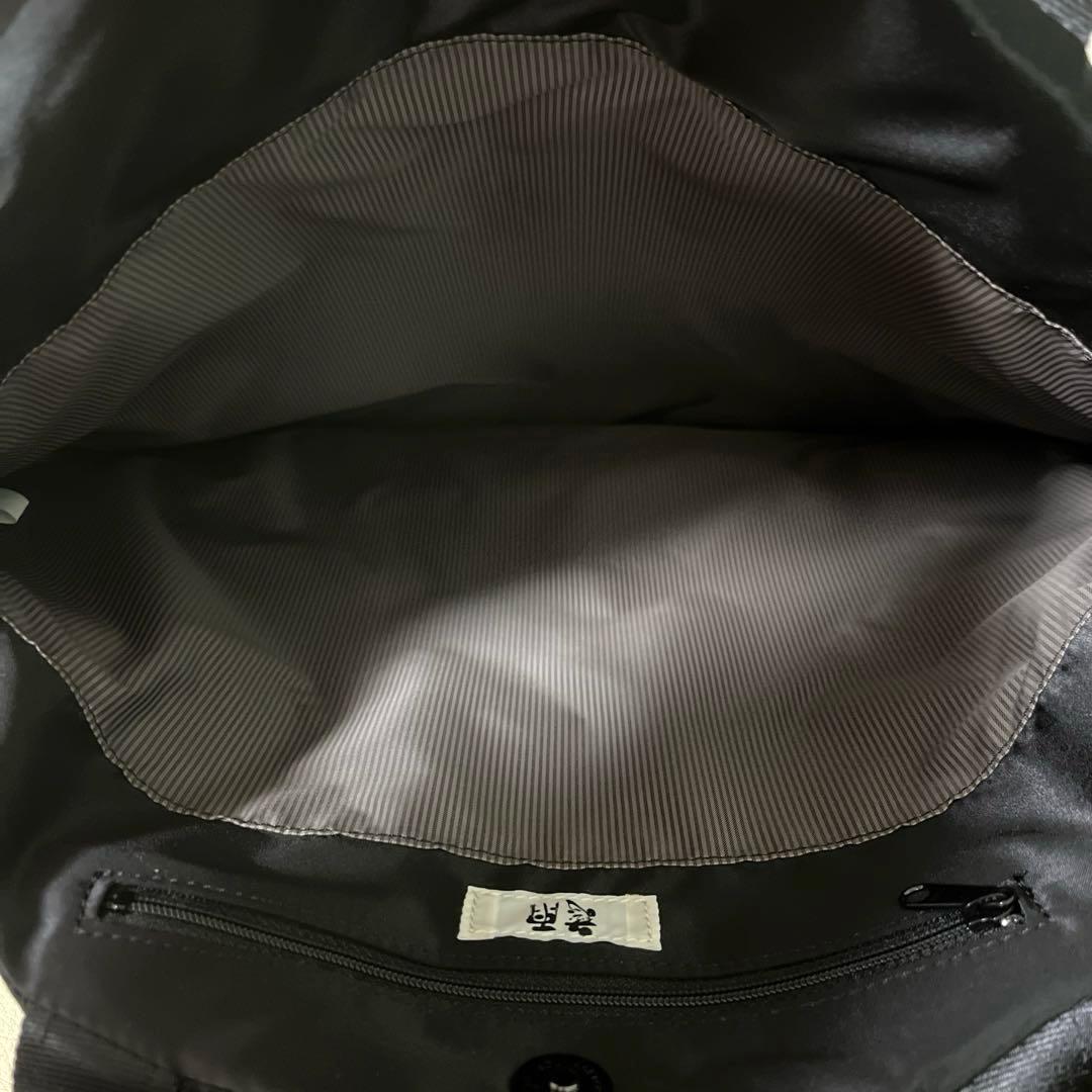 新品＊慈雨 ジウ jiu センソユニコ ドット柄ハンドバッグ トートバッグ 黒