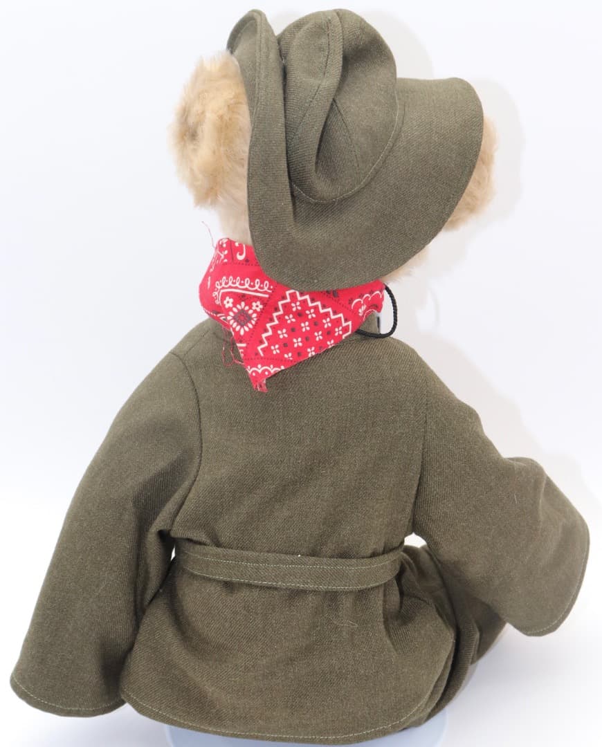 アーティスト・ベア THEODORE 軍服 眼鏡付き 大きなベア37cm