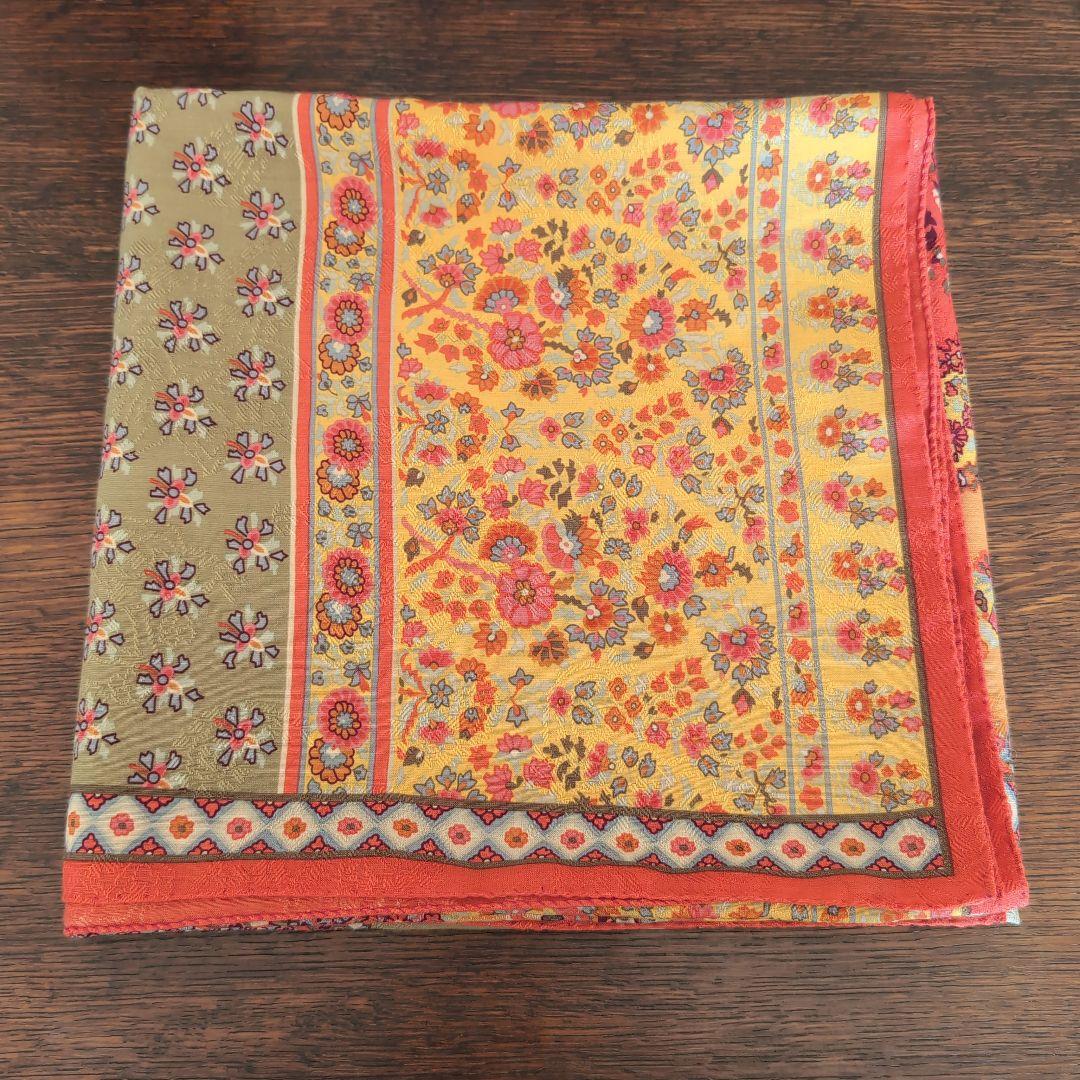 エトロ 民族調ヴィンテージウール ショール