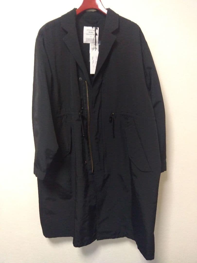 おうる様グランママドーター　コート　黒　小銭入れ紺