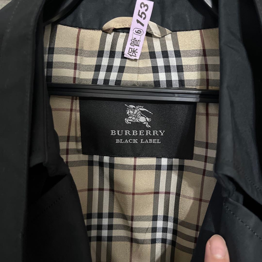 BURBERRY BLACK LABEL ブラック トレンチコート