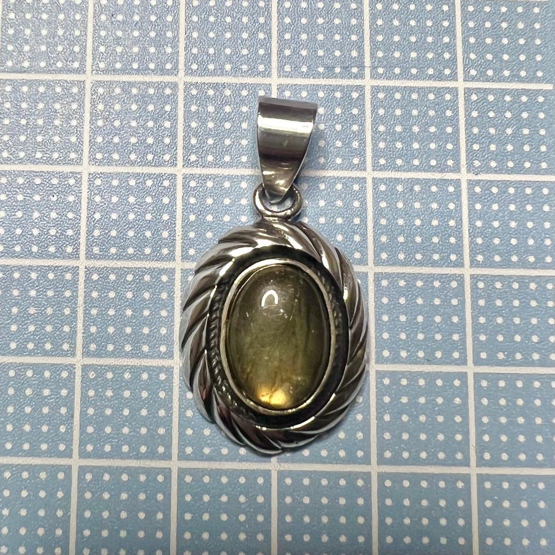 SAAD ペンダントトップ シルバー925 ラブラドライト