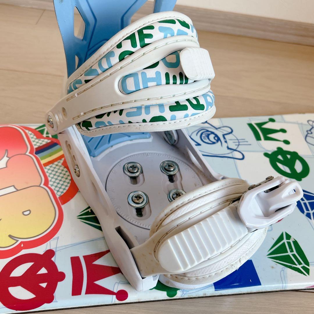 【美品】HEAD スノーボード 120cm キッズ ジュニア ビンディング付