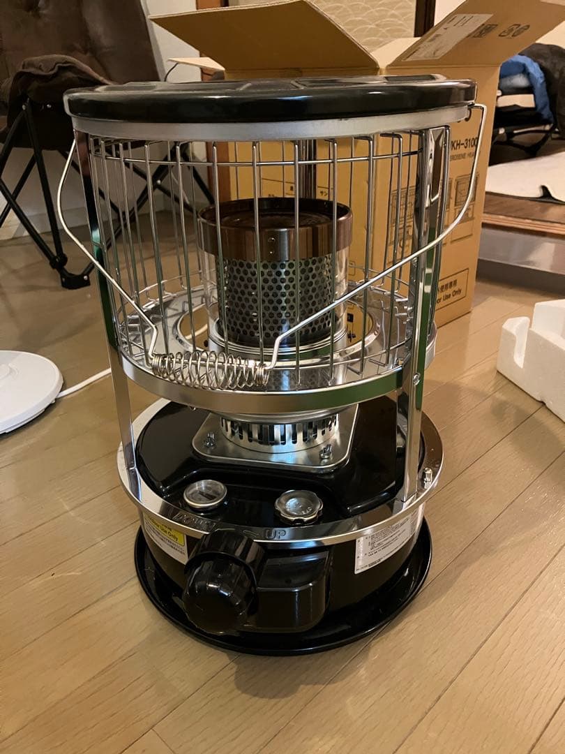 パセコ ストーブ　WKH-3100G 黒