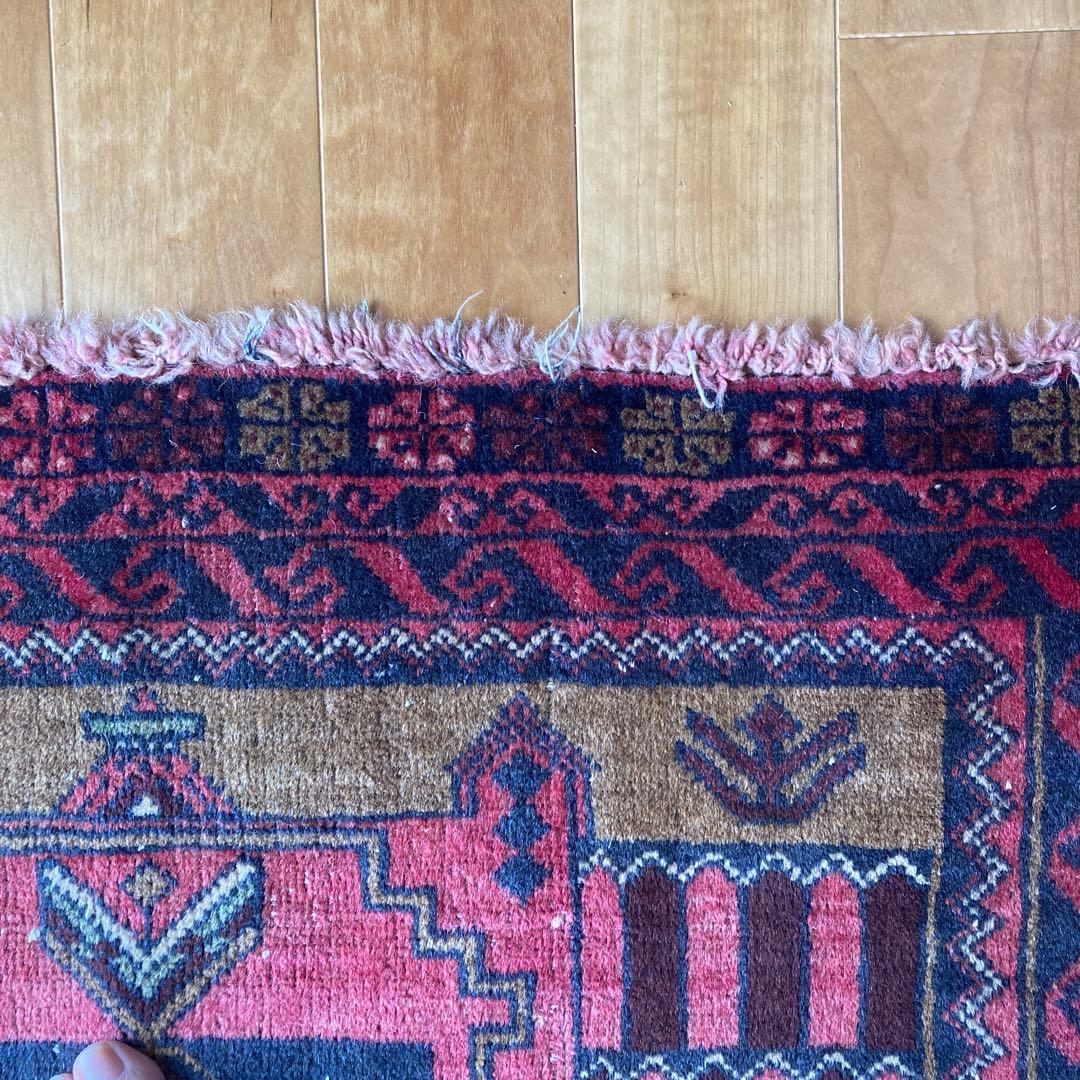 ヴィンテージラグ　トライバルラグ　バルーチ