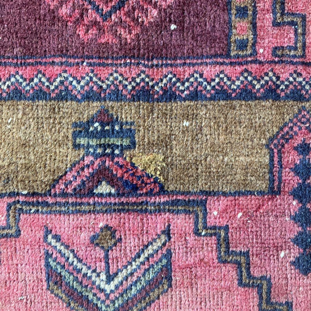 ヴィンテージラグ　トライバルラグ　バルーチ